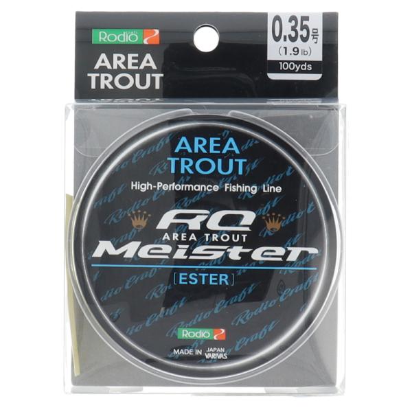 ロデオクラフト エリアトラウト RCマイスター エステル 100yds 0.35号【ゆうパケット】 ...