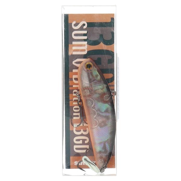 ルアー SUM VIBration 13GD アワビプレート銀黒OB【ゆうパケット】