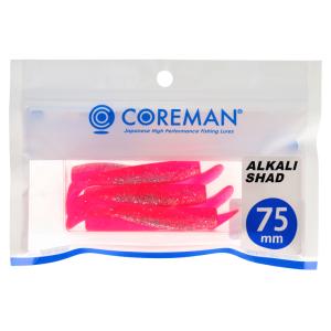 コアマン ワーム アルカリシャッド 75mm #008 ピンクバック【ゆうパケット】｜point-i