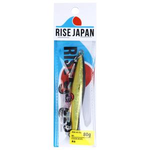ライズジャパン ジグ ライズジグ SLJ 60g RJ04. グリーンゴールド