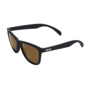 偏光グラス ダンシェイディーズ ORIGINAL Black Matte w/ROSE icon×Amber Polarized