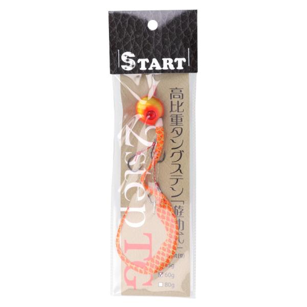 【現品限り】 スタート タイラバ 2step TG コンプリート 60g 早生×つぶつぶオレンジ【ゆ...