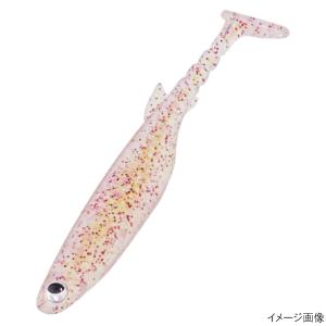 ルーディーズ ハタ喰い 魚子 3.5インチ クリア赤ホロ