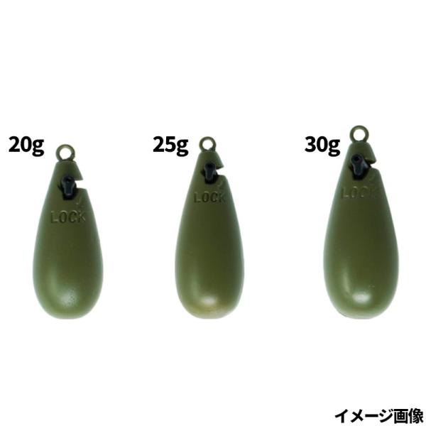 ルーディーズ ロックゲームシンカー アソートパック(20g25g30g) ステルスグリーン【ゆうパケ...