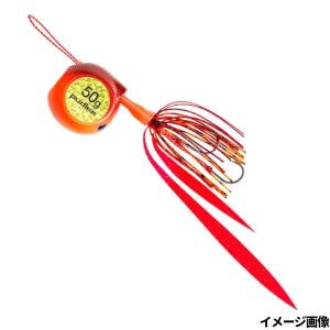 パドリー タイラバ タイラバJET フラットサイド 50g レッドオレンジ TRJ-0031【ゆうパケット】｜point-i