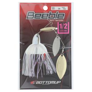 ボトムアップ スピナーベイト ビーブル 1/2oz DW S401 オーロラ