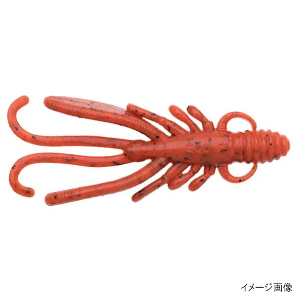 エコギア ワーム 熟成アクア バグアンツ 2インチ J02 赤イソメ【ゆうパケット】