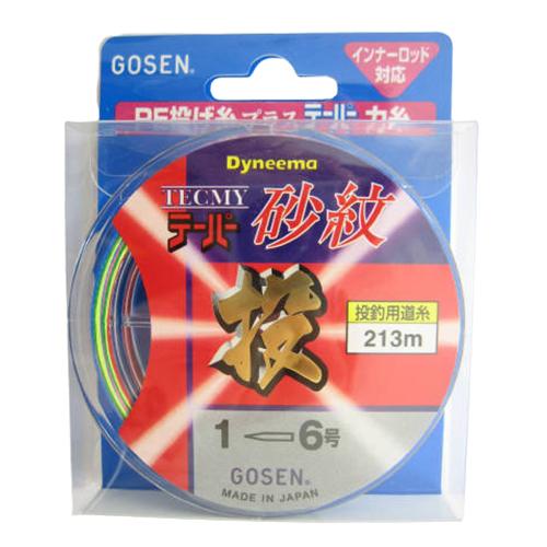 ゴーセン ＧＴ６２２４ ＴＴＰ砂紋 ２１３Ｍ １−６【ゆうパケット】