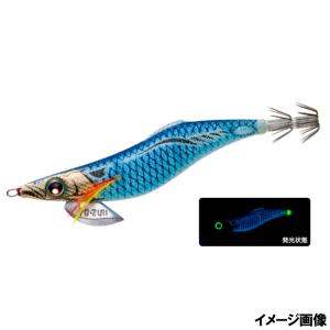デュエル ヨーヅリ アオリーQ フィンエース 3.0号 11.BLBB ブルー夜光ブルーボイル
