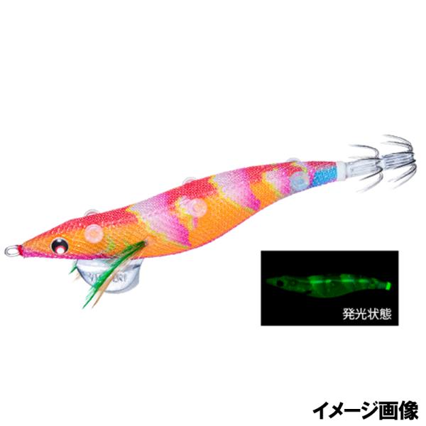 【現品限り】 デュエル エギ ヨーヅリ スシQ(エサ巻エギ)ボトム用 3.5号 2.LSM サーモン