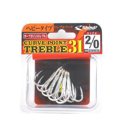シャウト カーブポイント トレブル３１ ２３１ＣＳ ＃２／０