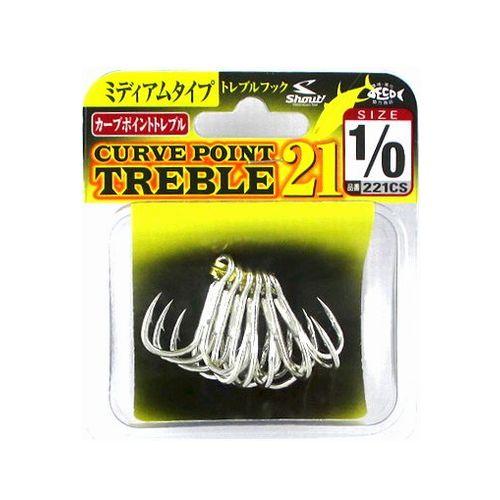 シャウト カーブポイント トレブル２１ ２２１ＣＳ ＃１／０