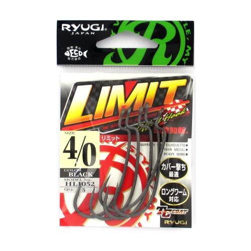 ささめ針 リューギ リミット HLI052 #4/0 ブラック【ゆうパケット】