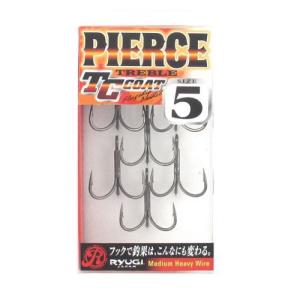 ささめ針 リューギ ピアストレブルTCコート HPT044 #5 TCブラック