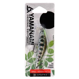 マグプロダクツ ルアー 山波 A2 ミノー 52S 04 リアルイワナ【ゆう