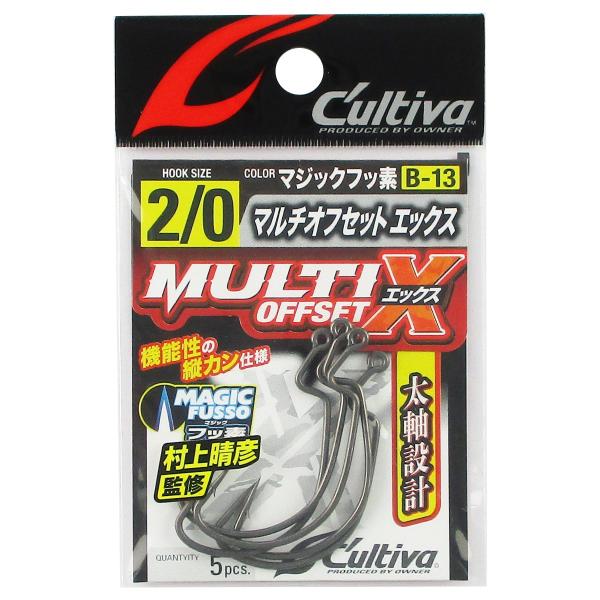 オーナー カルティバ B-13 マルチオフセットX 12313 #2/0 マジックフッ素【ゆうパケッ...