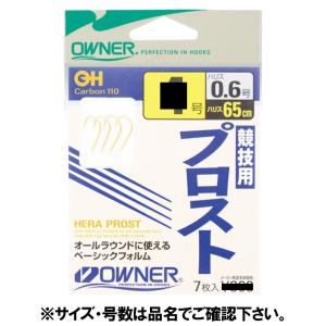 オーナー 競技用プロスト 針6号-ハリス0.6号【ゆうパケット】｜point-i