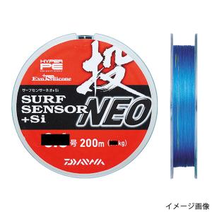 ダイワ UVFサーフセンサーNEO+Si 200m 1号 緑/赤/黄/青【ゆうパケット】｜point-i