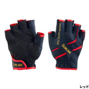 サンライン ウェア スペシャリストグローブ LL レッド SUG-198