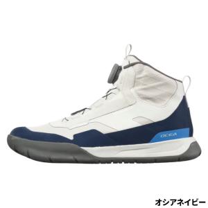 シマノ フットウェア ボートゲーム ハイカット ドライデッキシューズ 27.0cm オシアネイビー FS-340Y｜釣具のポイント