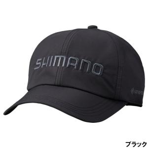 シマノ ゴアテックス レイン キャップ M ブラック CA-000V