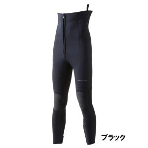 シマノ ブラックパールフィット鮎タイツ 2.5mm MA ブラック [FI-021U