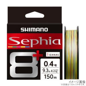 シマノ セフィア8+ 200m 0.4号 5カラー LD-E61T【ゆうパケット】｜point-i