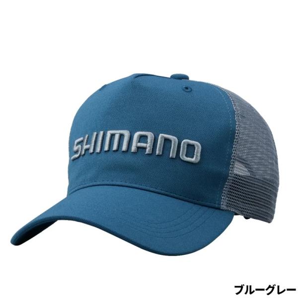 シマノ キャップ スタンダード メッシュキャップ M ブルーグレー CA-061V