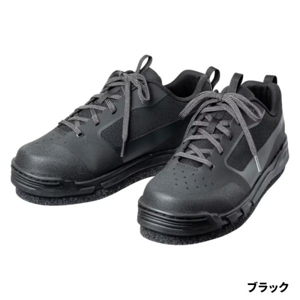 【現品限り】 シマノ フットウェア ジオロックシューズ カットピンフェルト 25.5cm ブラック ...