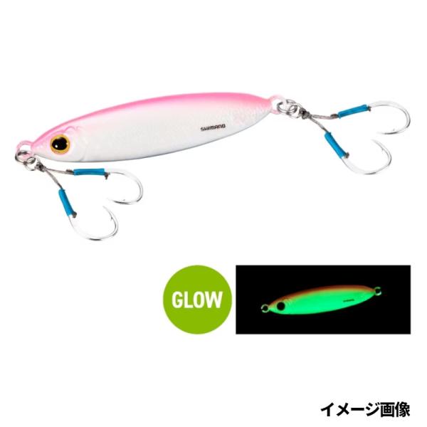 シマノ ジグ オシア フラットライト 80g 005 STGピンギン JU-S08W