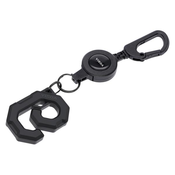 ビソア ロッドスタンド カラビナリール付 [U-A56]【ゆうパケット】