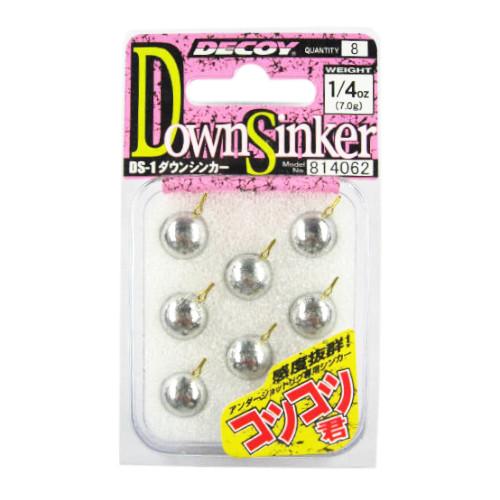 カツイチ デコイ ダウンシンカー コツコツ君 ＤＳ−３ １／４【ゆうパケット】