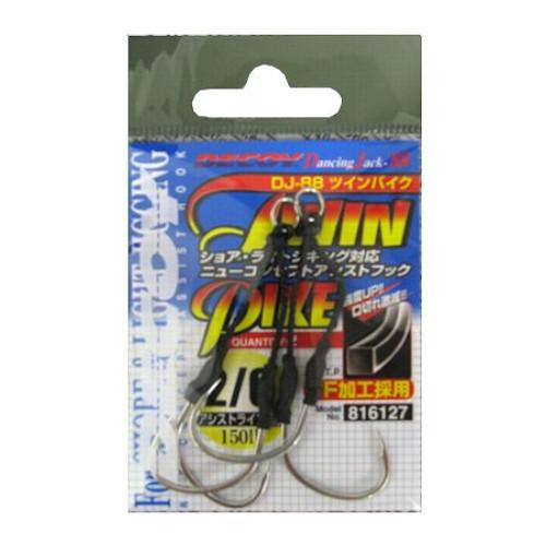 カツイチ デコイ ツインパイク ＤＪ−８８ ＃２／０【ゆうパケット】