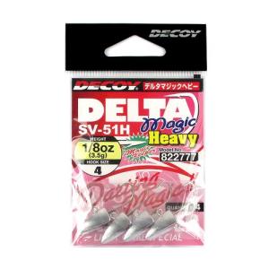 カツイチ デコイ デルタマジック ヘビー SV−51 1／8oz ＃4 シルバー