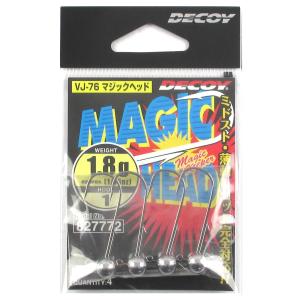 カツイチ デコイ マジックヘッド VJ-76 1.8g #1【ゆうパケット