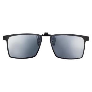 視泉堂 偏光グラス 冒険王 アルゴスグレイ II AG-3A ブラック/シルバーミラー