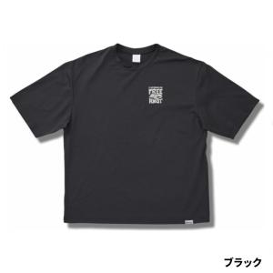 【アウトレット】 ウェア フリーノット 綿タッチTシャツ (マサヤート-D) M 90 ブラック Y1664｜point-i
