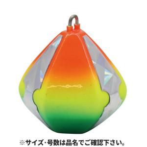 ホロフラッシュ カワハギシンカー 底安定型 30号 No.3トリプルチャート P584｜釣具のポイント