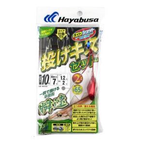 ライトショット 投げキスセット 立つ天秤 瞬速２本鈎 ＨＡ３１２ オモリ１０号−針７号【ゆうパケット】｜point-i