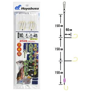 Hayabusa（ハヤブサ） 【現品限り】 瀬戸内イサキ吹き流し 針2号
