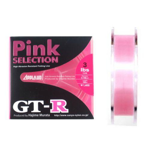 サンヨーナイロン アプロード ＧＴ−Ｒ ピンクセレクション １００ｍ ３ｌｂ【ゆうパケット】