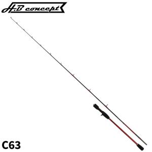 ジギングロッド XOOX JIGGING GR III VERTICAL S63#1 : 釣具のポイント