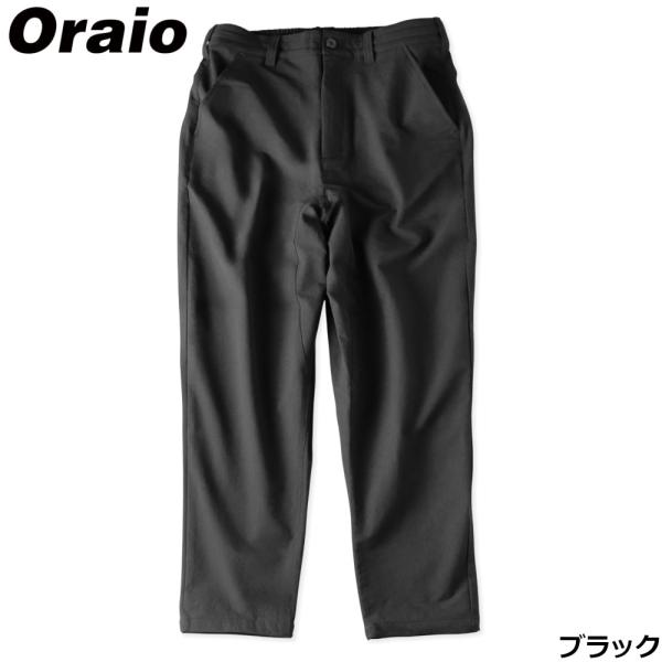 ウェア Oraio(オライオ) バーサタイルテーパードパンツ XS ブラック