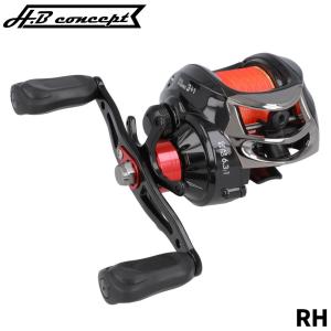 ベイトリール H.B コンセプト ブラックシュート RH 右ハンドル : 釣具