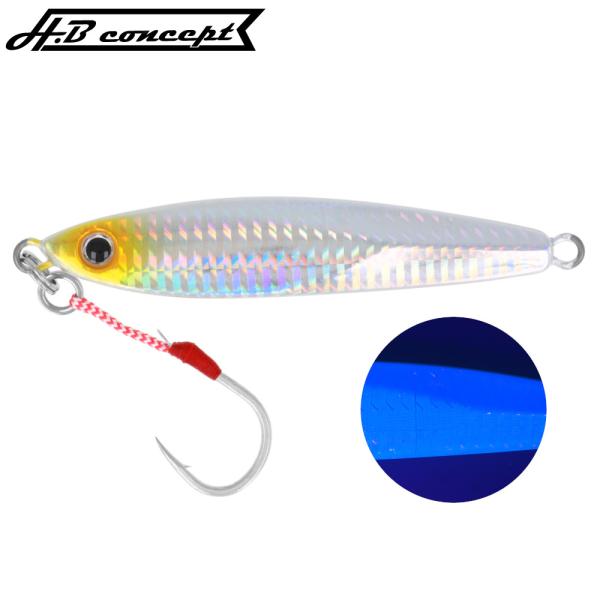 ジグ H.B コンセプト ファルケン R ランダムウォークOS 100g UVフルシルバー