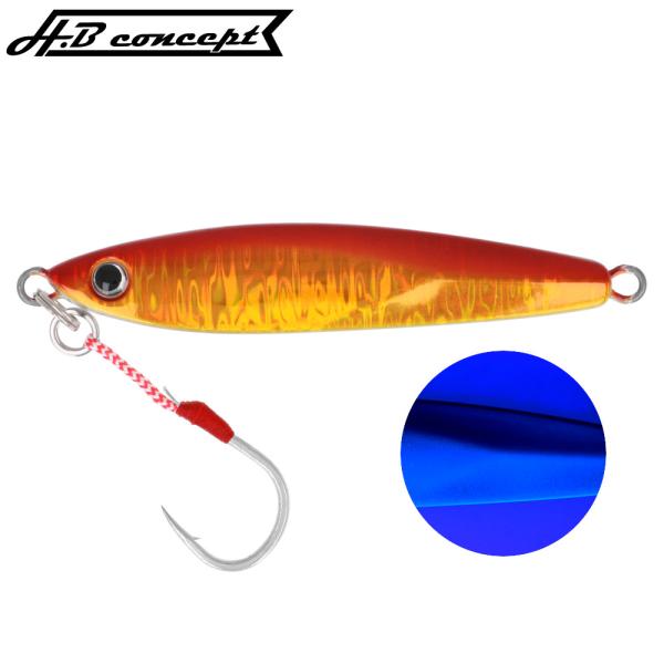 ジグ H.B コンセプト ファルケン R ランダムウォークOS 100g UVアカキン