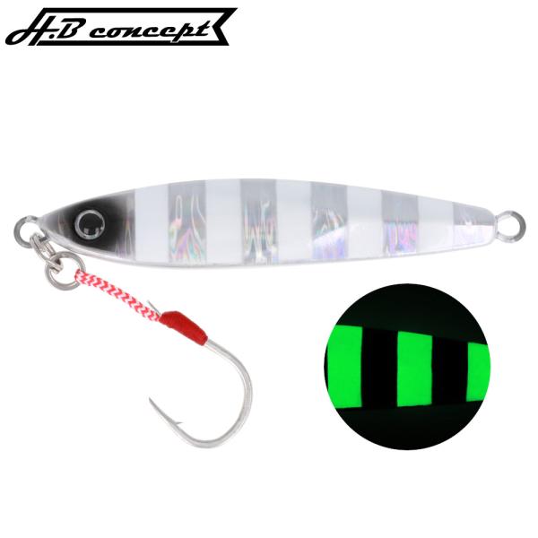 ジグ H.B コンセプト ファルケン R ランダムウォークOS 150g ゼブラグロー