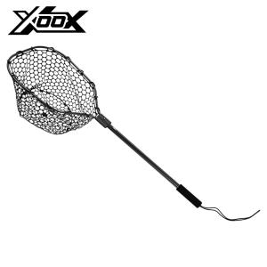 XOOX ラバーランディングネット M ブラックの買取情報