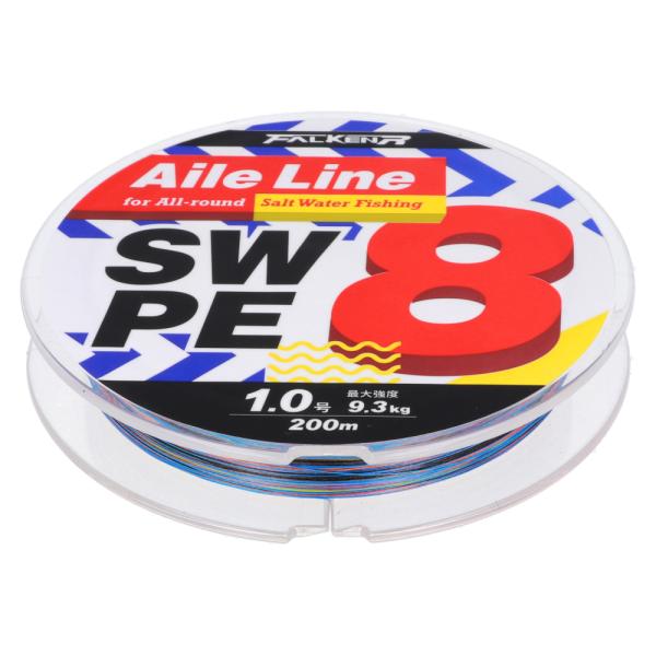 ファルケン R Aile Line 200m 1.0号 5カラー [エールライン SW PE X8]...