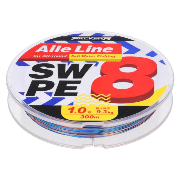 ファルケン R Aile Line 300m 1.0号 5カラー [エールライン SW PE X8]...